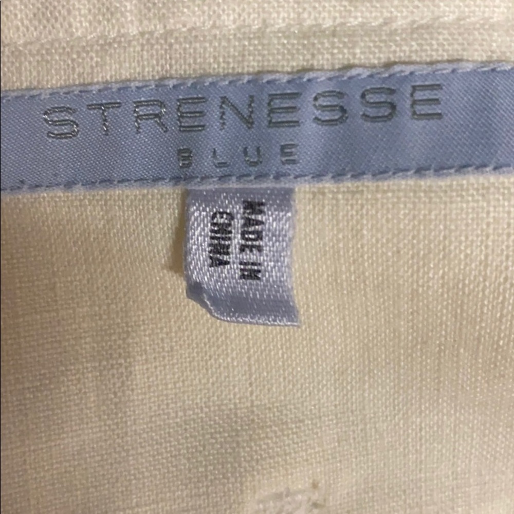 STRENESSE ICONIC IVORY LINEN MAXI SKIRT NWOT 8 - Picture 7 of 8